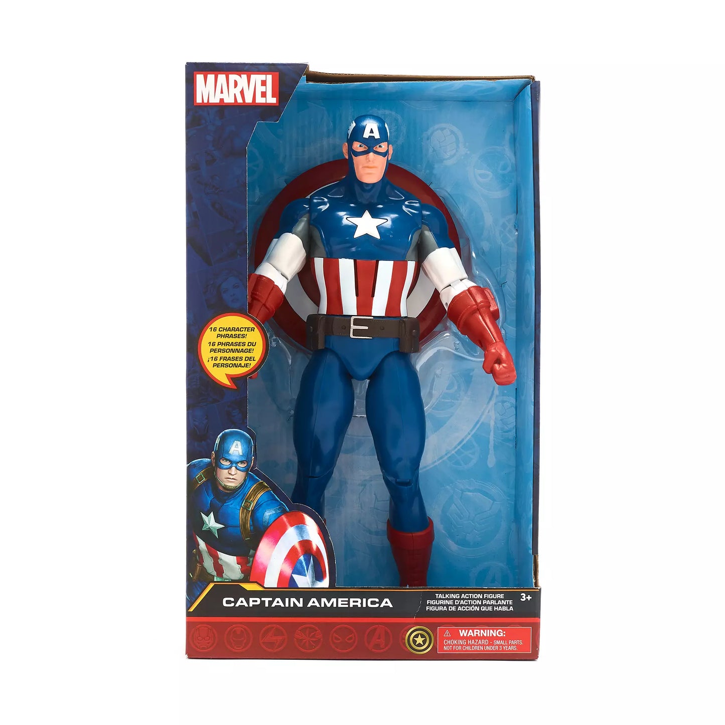 Marvel Captain America Talking Action Figure – 13 1/2''