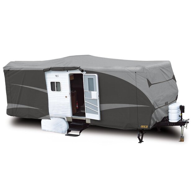 Designer Series AquaShed™ Travel Trailer Cover 28'7" to 31'6"