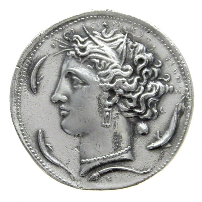 Syracuse , Sicily AR Decadrachm in Solid .925 Silver