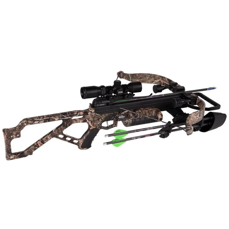 New Excalibur Mag Max 350 Deadzone Scope Crossbow Pkg Mossy Oak DNA Camo E16282