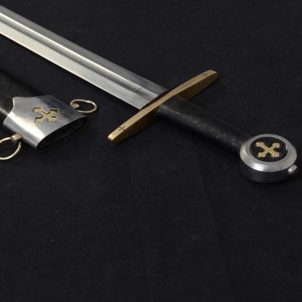 Militia Templi Sword – Knight’s Templar Arming Sword – Deepeeka