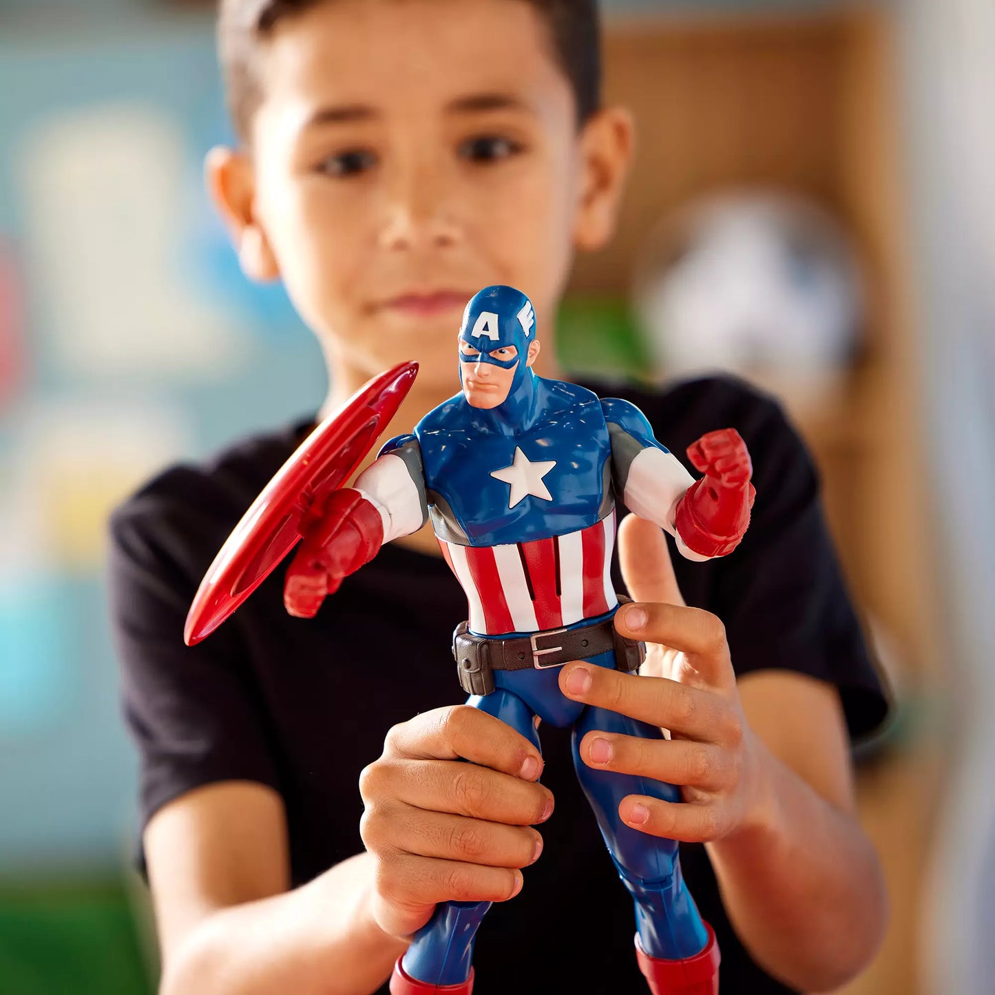 Marvel Captain America Talking Action Figure – 13 1/2''