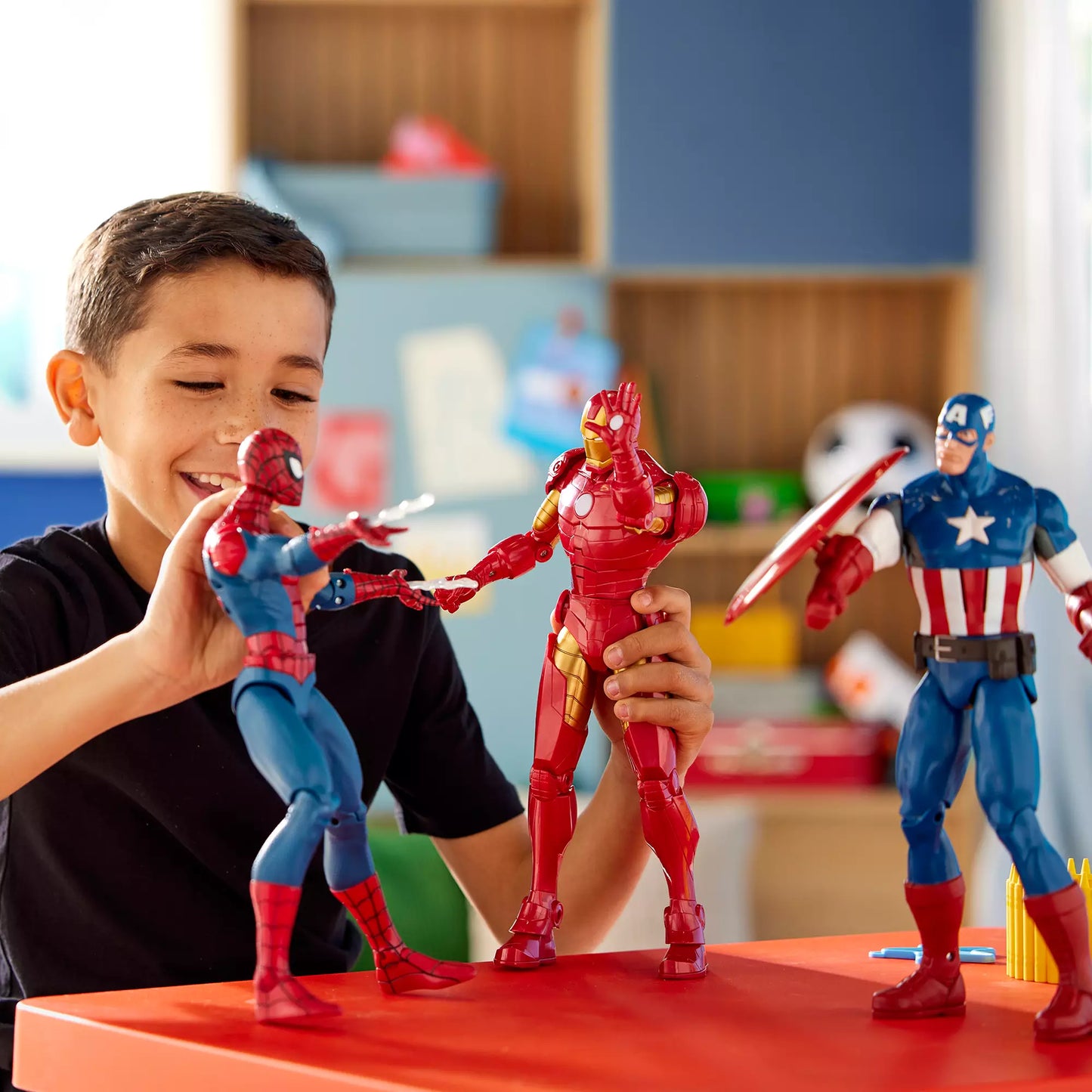 Marvel Captain America Talking Action Figure – 13 1/2''