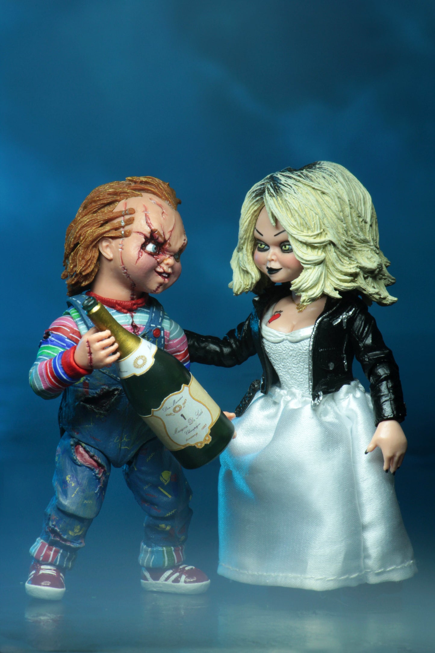 NECA Bride of Chucky - Ultimate Chucky & Tiffany 7" Scale Action Figure (2-Pack)