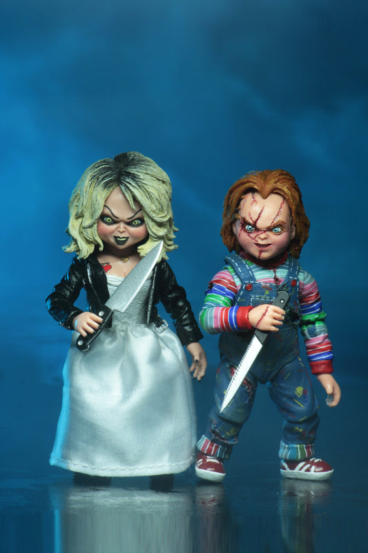 NECA Bride of Chucky - Ultimate Chucky & Tiffany 7" Scale Action Figure (2-Pack)