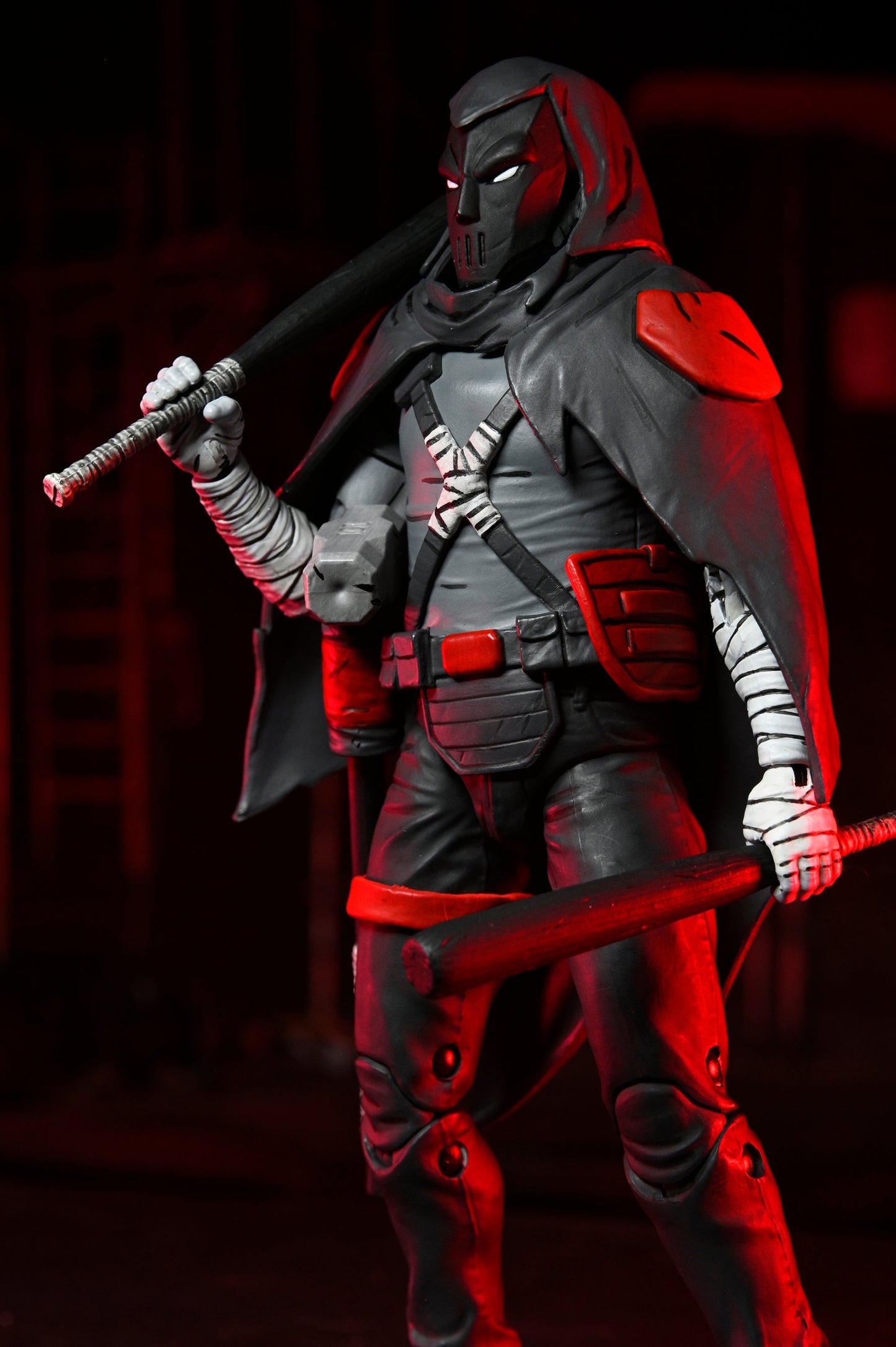 NECA Teenage Mutant Ninja Turtles (The Last Ronin - The Lost Years) - Nightwatcher Casey Jones 7” Scale Action Figure