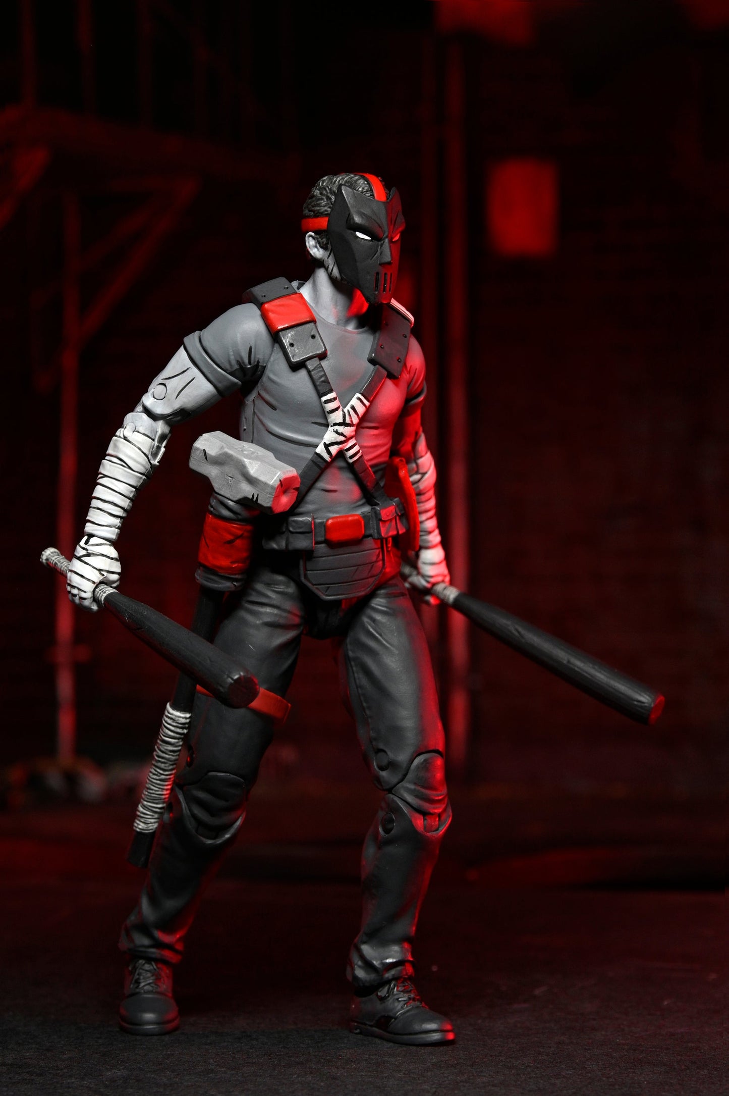 NECA Teenage Mutant Ninja Turtles (The Last Ronin - The Lost Years) - Nightwatcher Casey Jones 7” Scale Action Figure