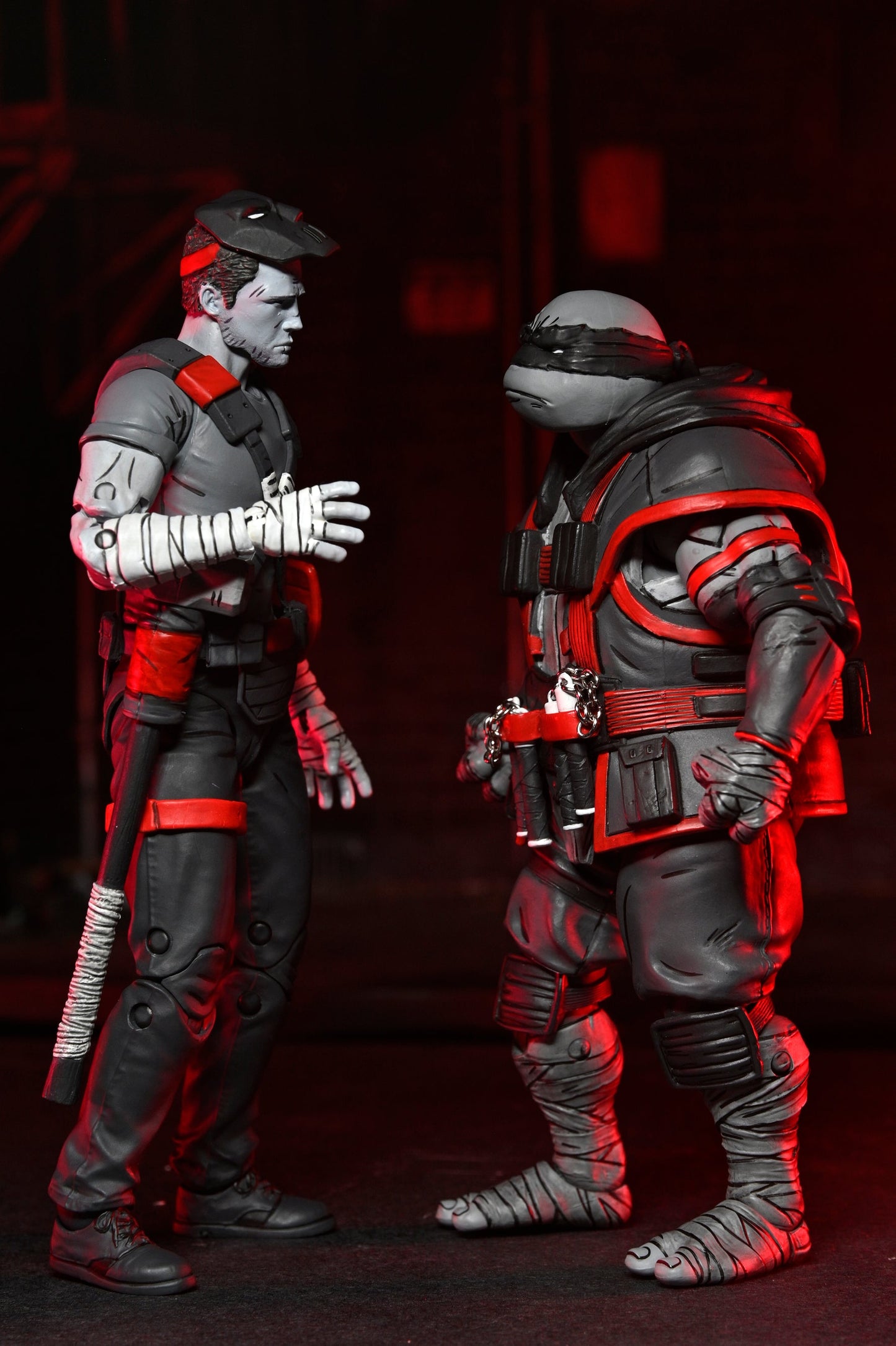 NECA Teenage Mutant Ninja Turtles (The Last Ronin - The Lost Years) - Nightwatcher Casey Jones 7” Scale Action Figure