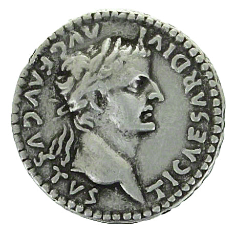 Biblical Tribute Penny Tiberius Denarius 14-37 AD