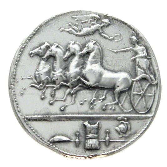 Syracuse , Sicily AR Decadrachm in Solid .925 Silver