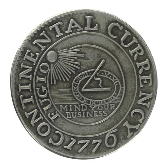 1776 Continental Dollar Solid .925 Silver