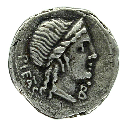 108-107 BC – M. Herennius – Roman Republic Denarius