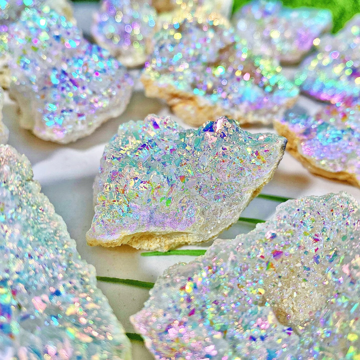 1PC High Quality Random Aura White Agate Raw Stone Natural Crystal Raw Stone,Gemstone Jewelry,Glitter, Healing Crystal, gift