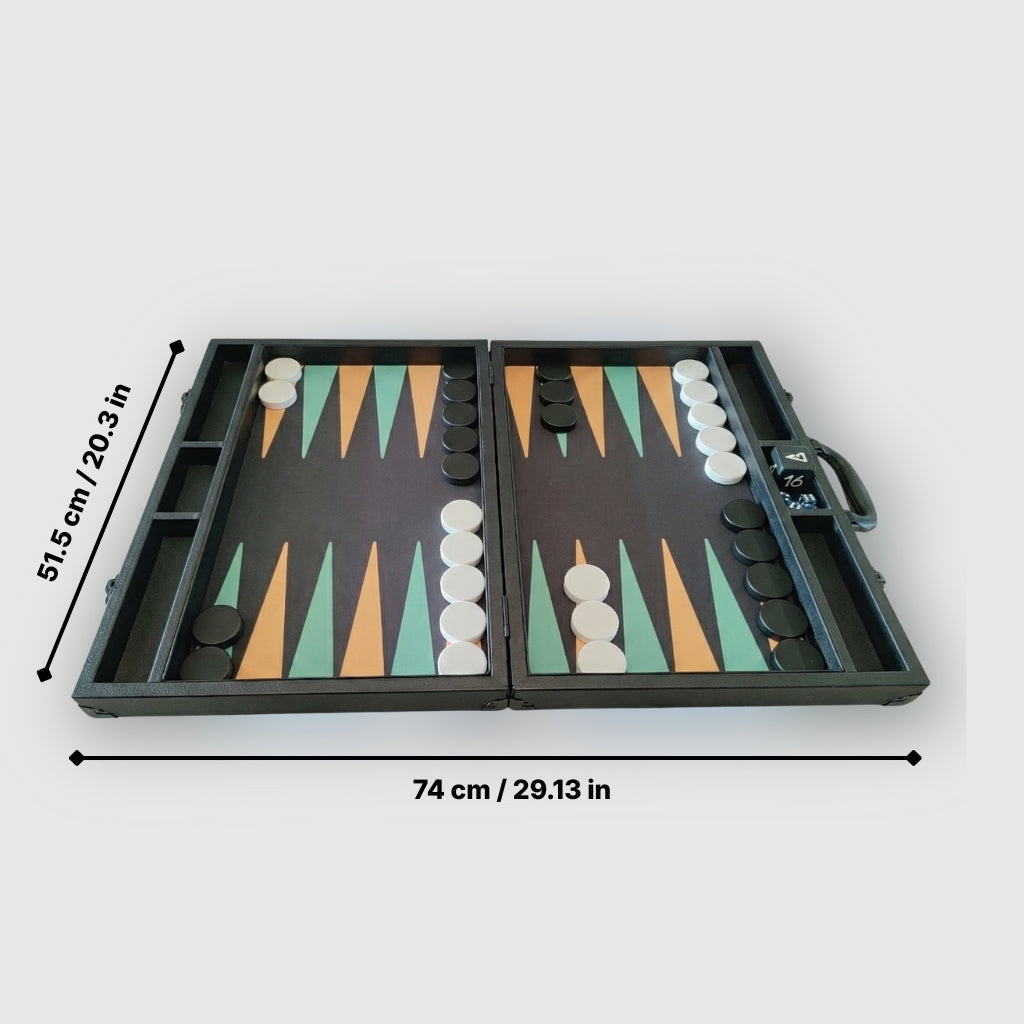 Nova Board - X-22, Tournament Backgammon Set