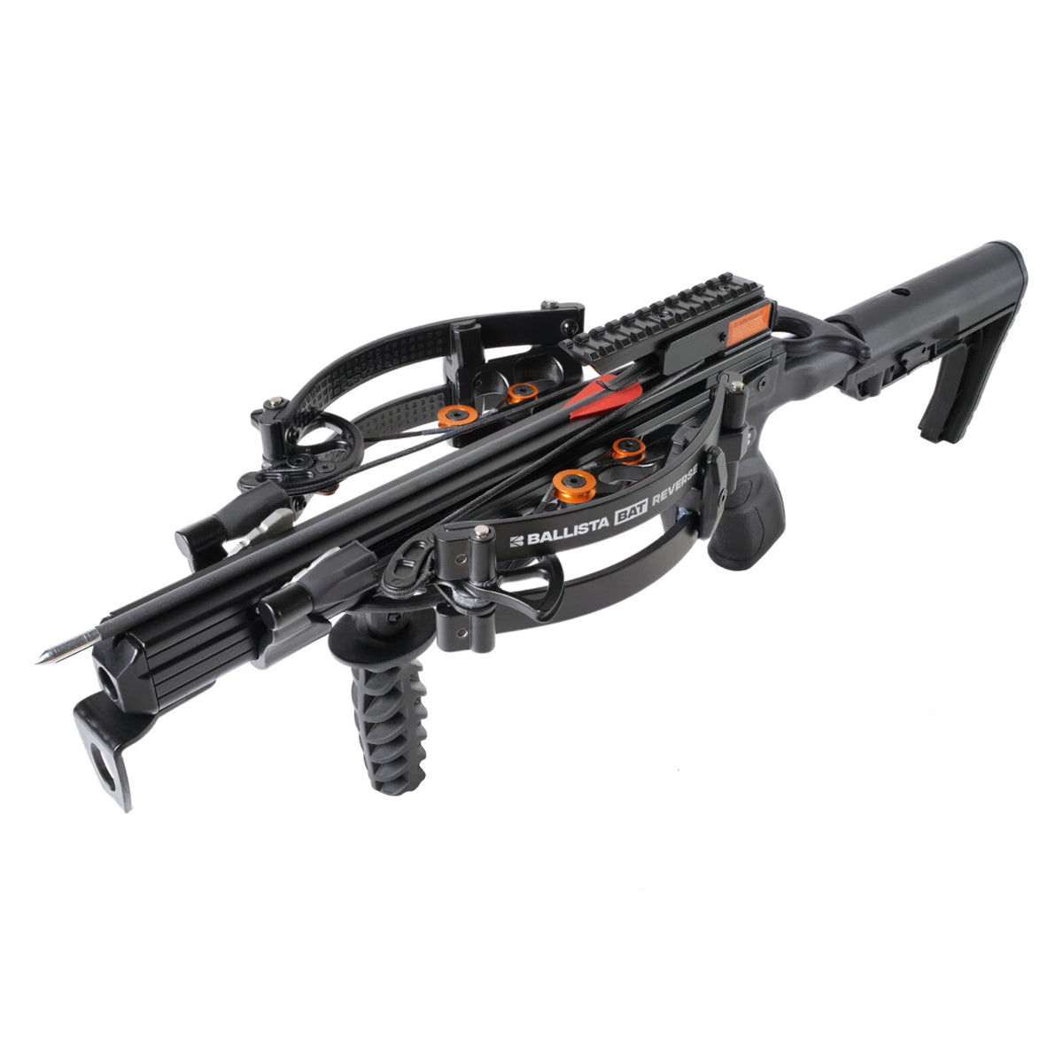 BALLISTA BAT Reverse Draw Compound Crossbow with L-Stock 340fps/150lbs/3.8lb