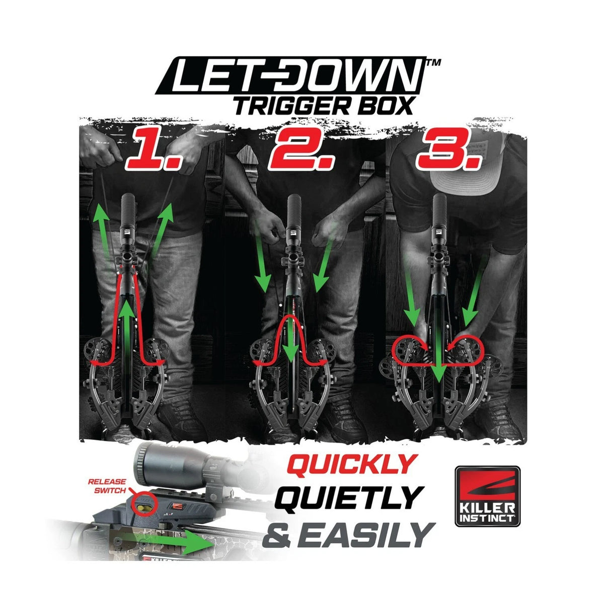 Killer Instinct LogiX DC 435 FPS Crossbow Kit with 4x32 Scope