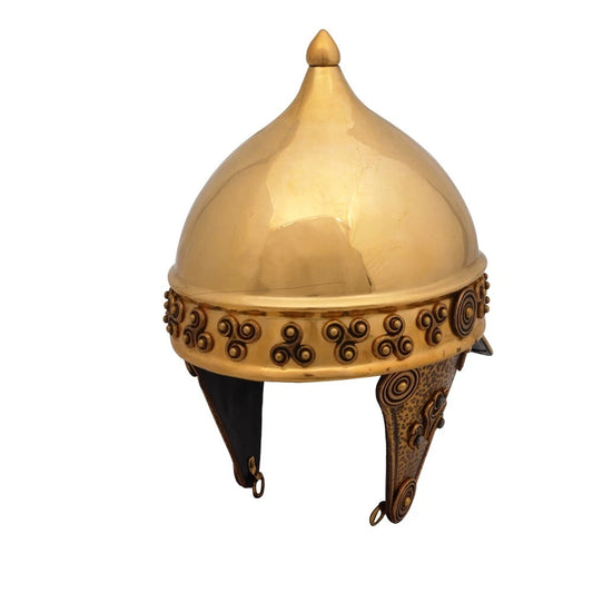 Celtic Montefortino Helm – Brass – Deepeeka
