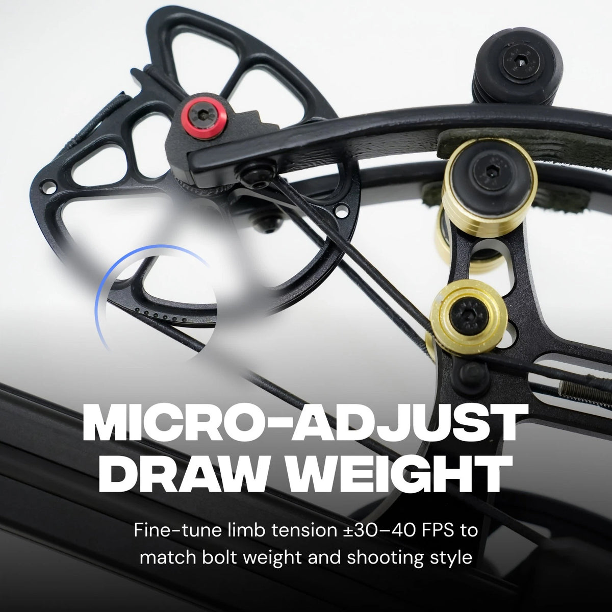 Ballista Hawkwing Adjustable Crossbow Speed 500fps Powerful 200lbs Weight 4.8lb