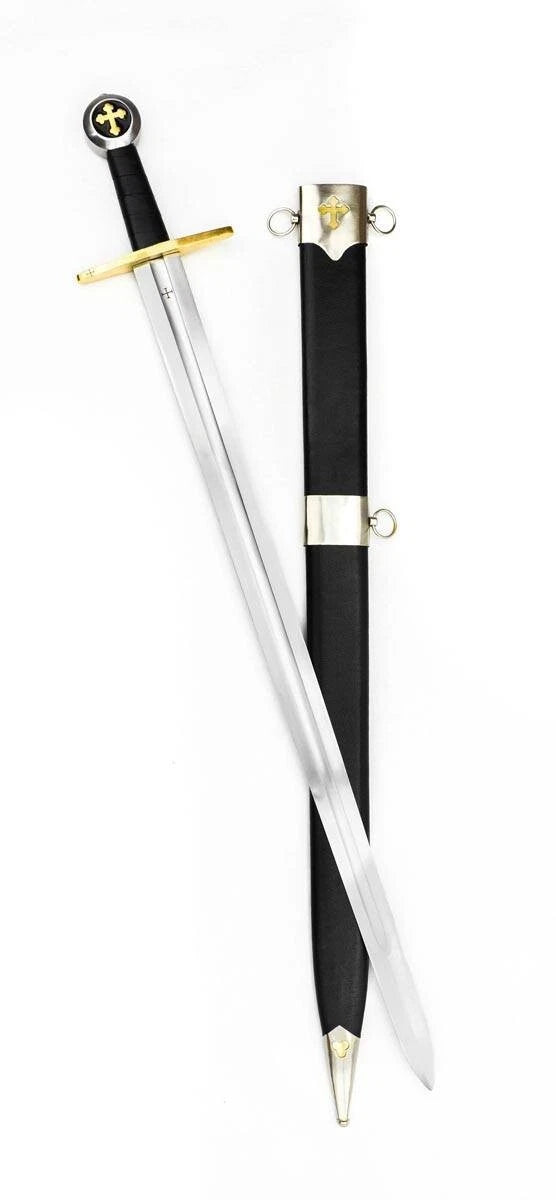 Militia Templi Sword – Knight’s Templar Arming Sword – Deepeeka