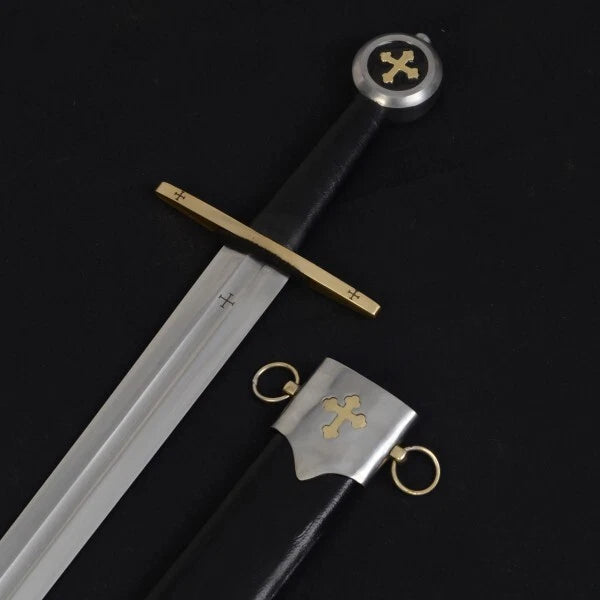 Militia Templi Sword – Knight’s Templar Arming Sword – Deepeeka