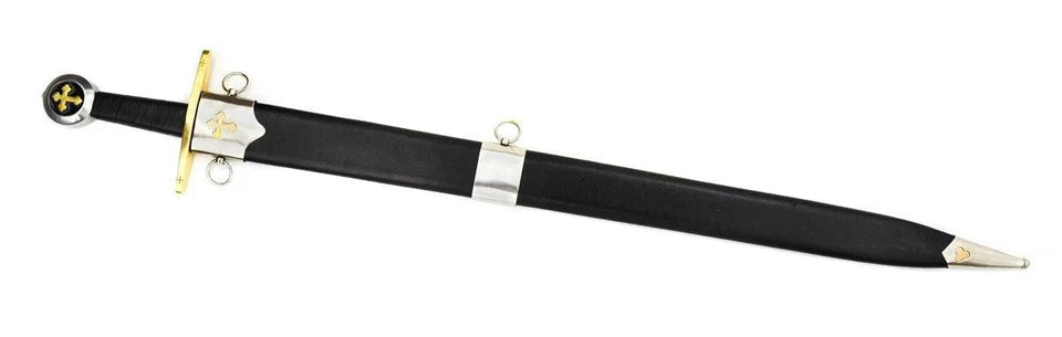 Militia Templi Sword – Knight’s Templar Arming Sword – Deepeeka