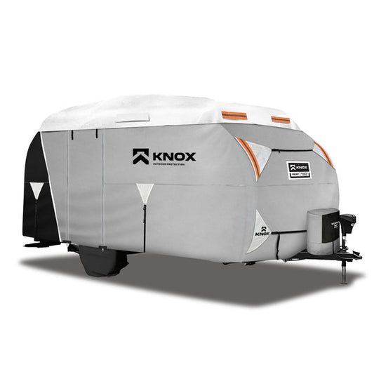 KNOX Pro Series Travel Trailer Cover 7- Layer Non-Woven Fabric 14' - 16' Length