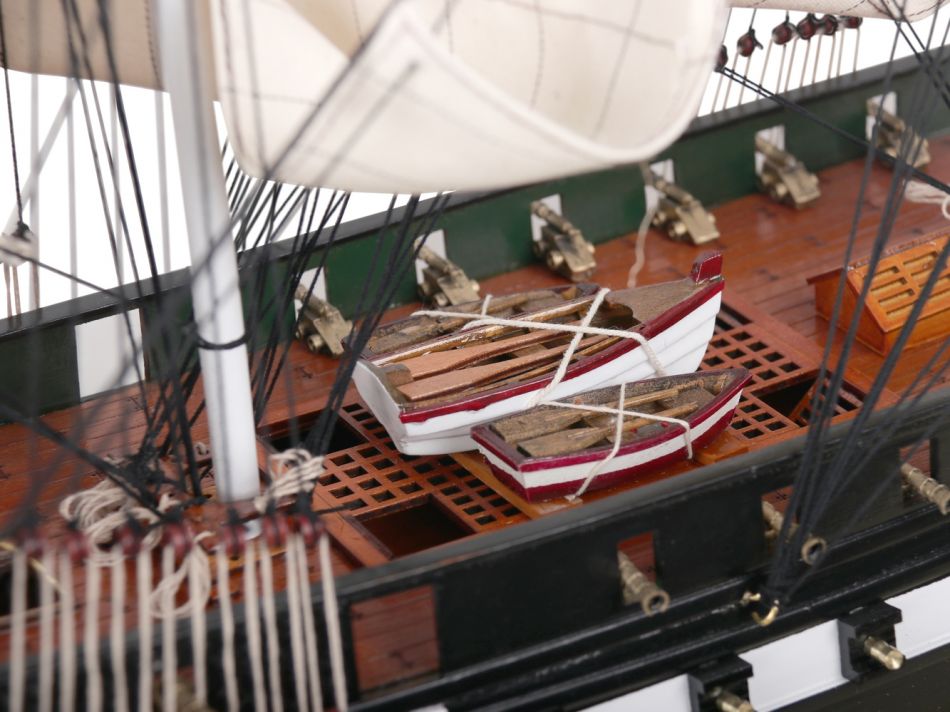Wooden USS Constitution Tall Model Ship 50"